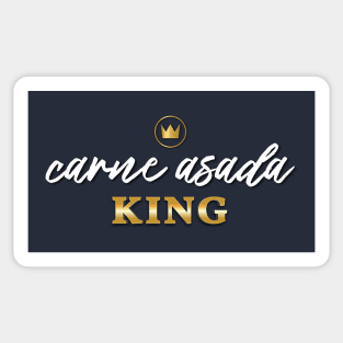 Carne Asada King Sticker